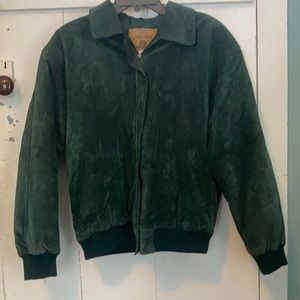 St John’s Bay suede vintage bomber jacket